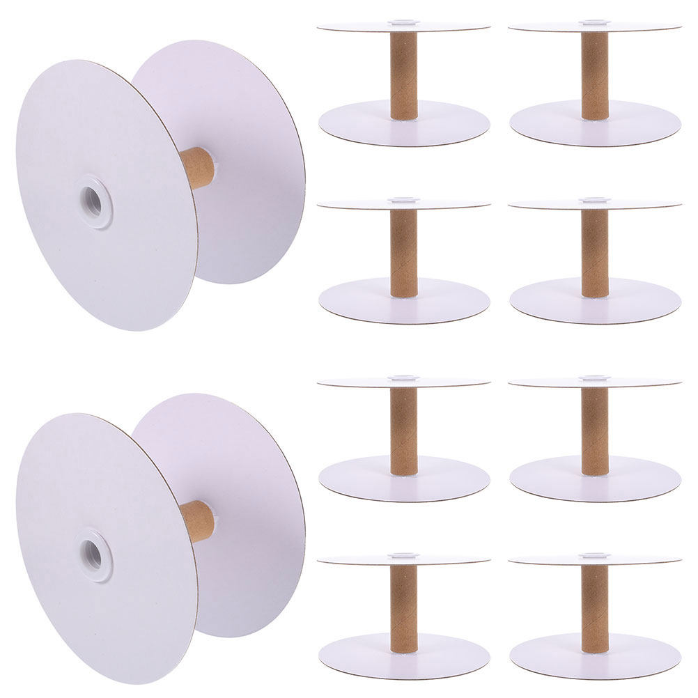 Embroidery Thread Yarn - 12 قطعة من بكرات تخزين الخيوط