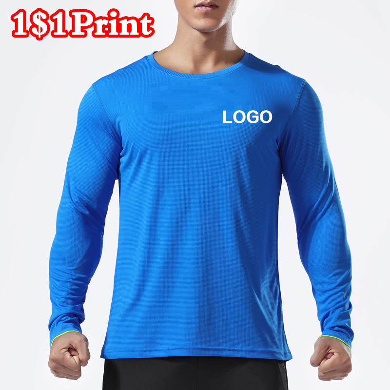 Embroidery Uniforms - تي شيرت رياضي بأكمام طويلة سريع