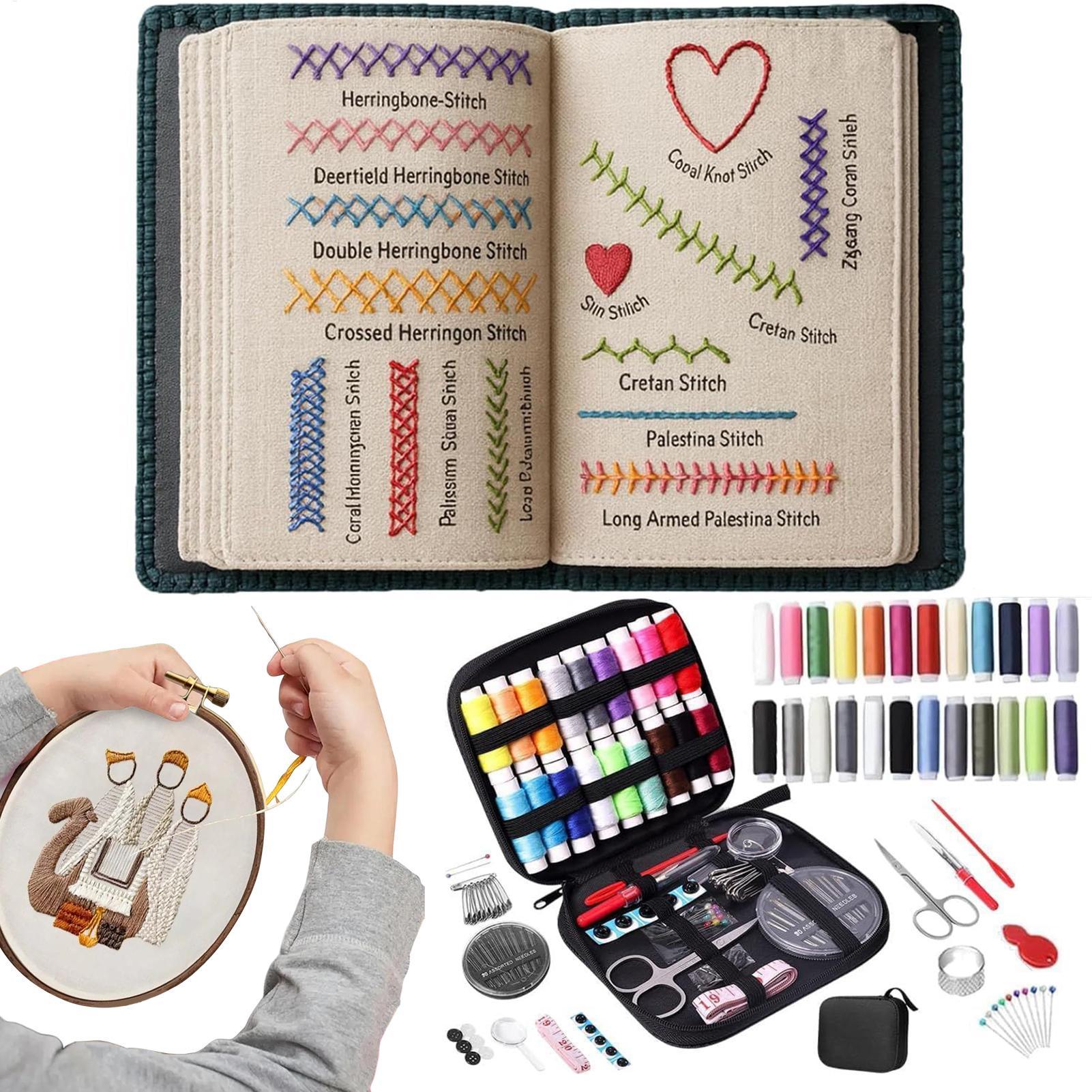 Embroidery Meaning - كتاب التطريز للمبتدئين 106 أنماط المحمولة