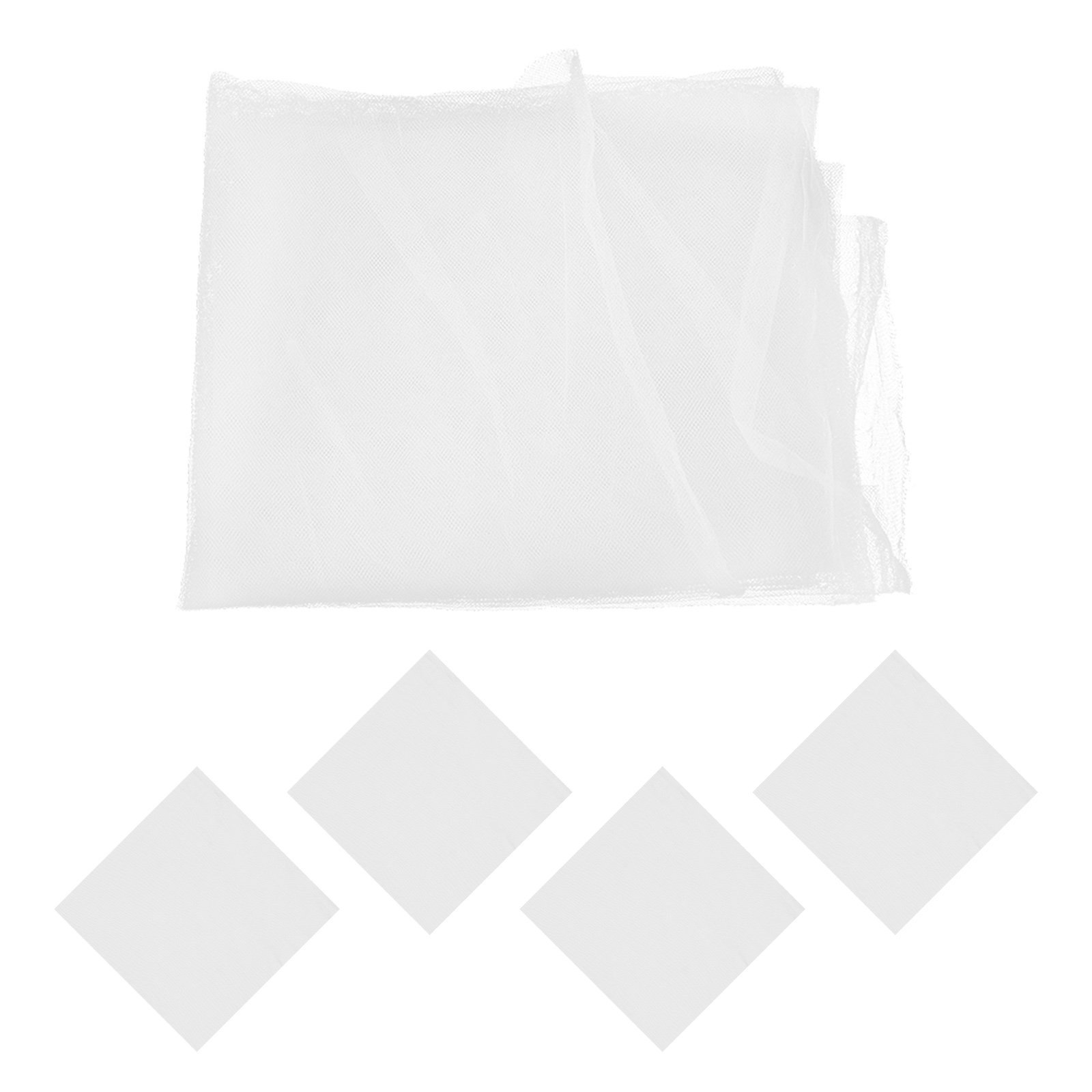 Felt Sheet Wool - 5 قطع شبكة تلبيد رطبة للصوف،