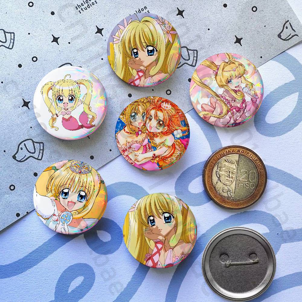 Embroidery Whale - دبابيس وشارات M-Mermaid Melody Pichi Pitch