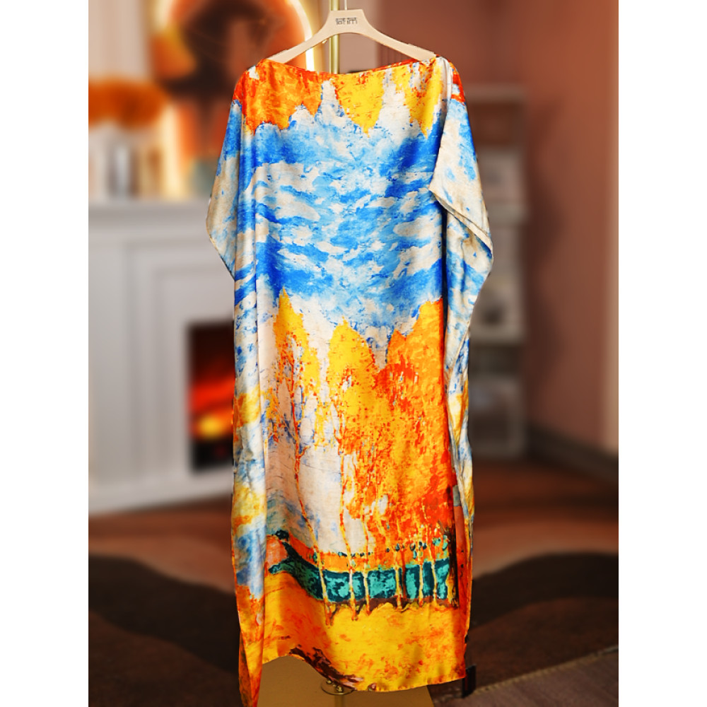 2024 جديد حجم كبير باجو قفطان  - مراجعة Embroidery Baju وسعره
