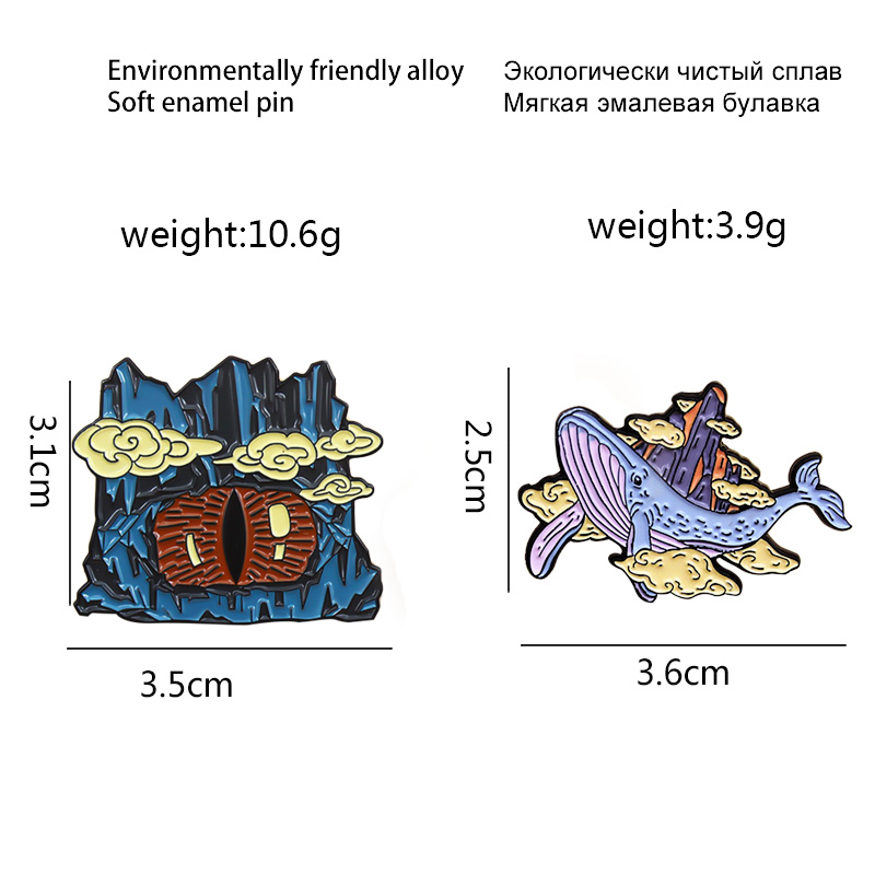 الكرتون الذروة عين الشيطان وال - مراجعة Embroidery Whale وسعره