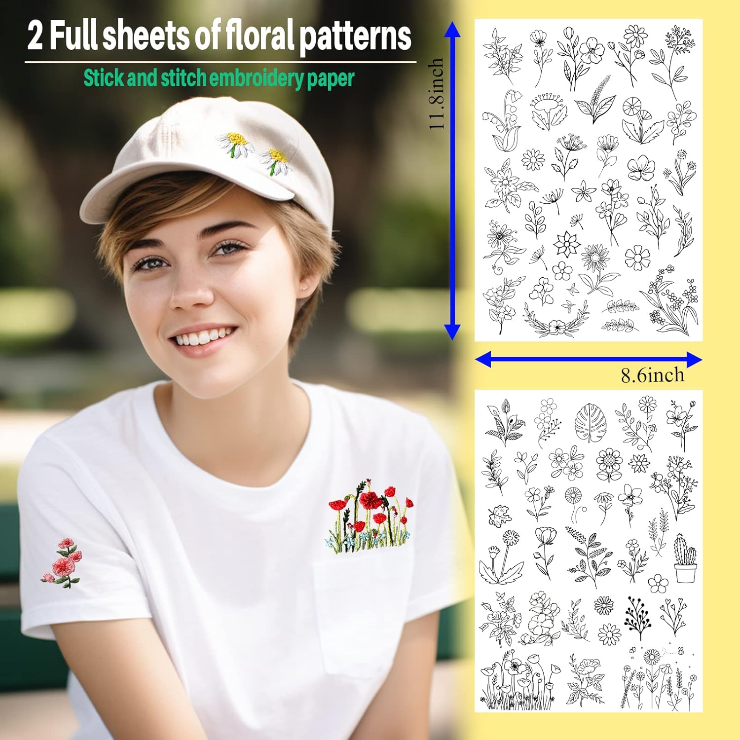 ورق تطريز قابل للذوبان في الما - مراجعة Embroidery Meaning وسعره
