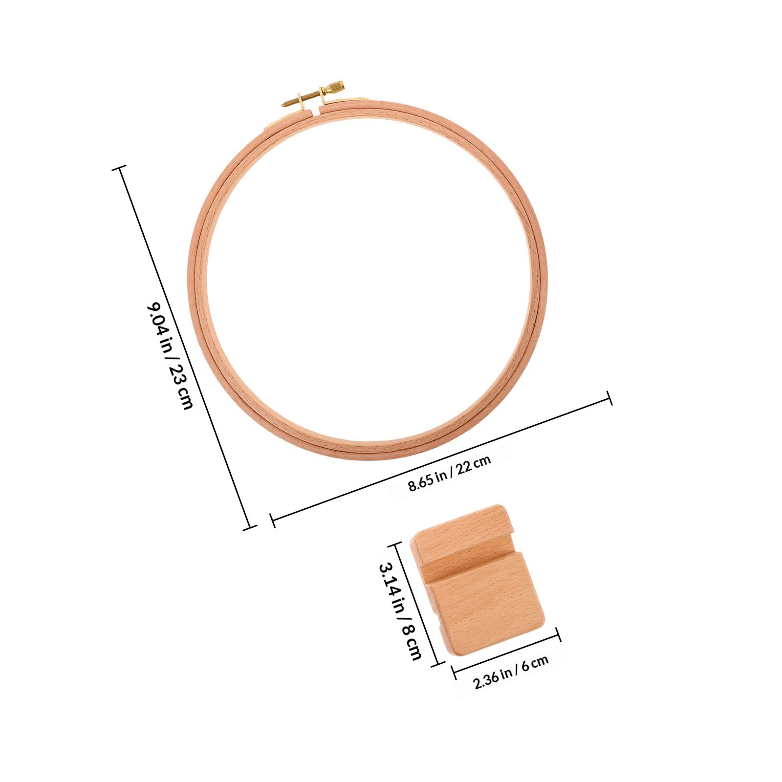 مجموعة واحدة من حامل إطار التط - مراجعة Embroidery Hooping وسعره