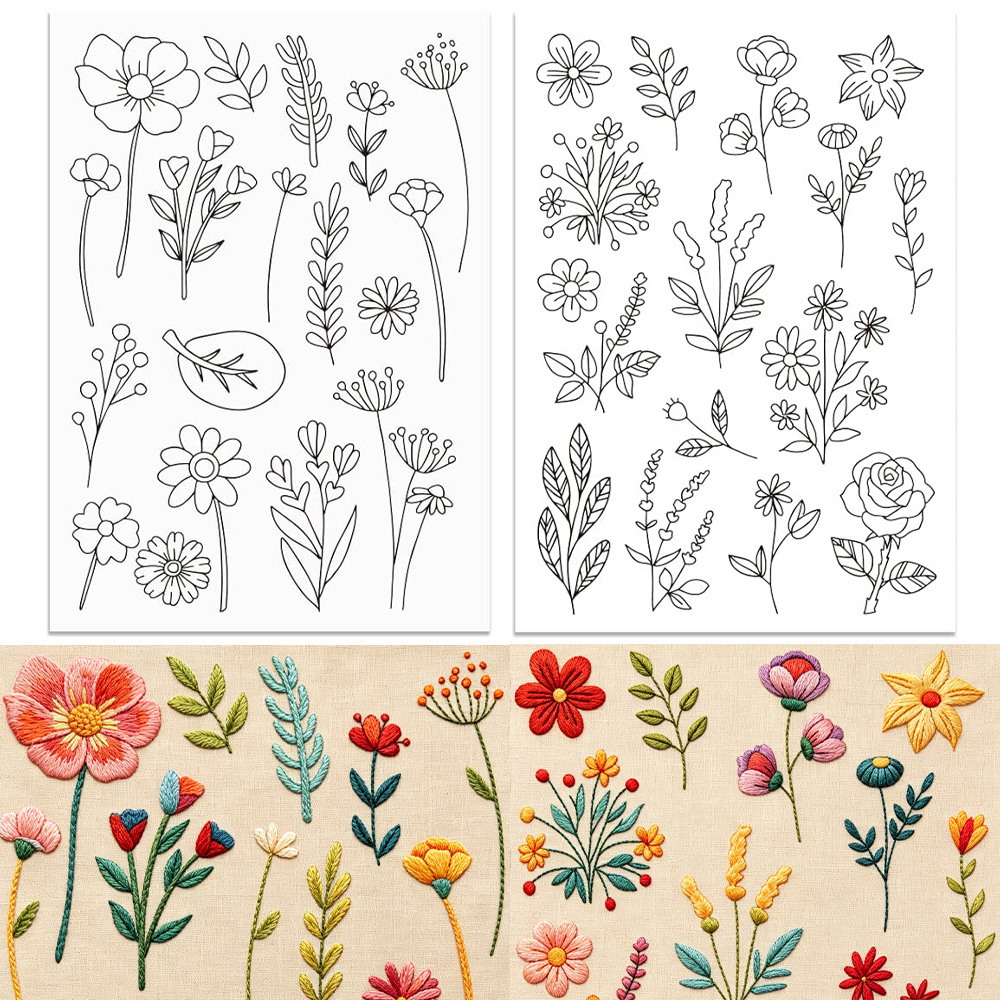 ورق نقل تطريز قابل للذوبان في  - مراجعة Embroidery Meaning وسعره