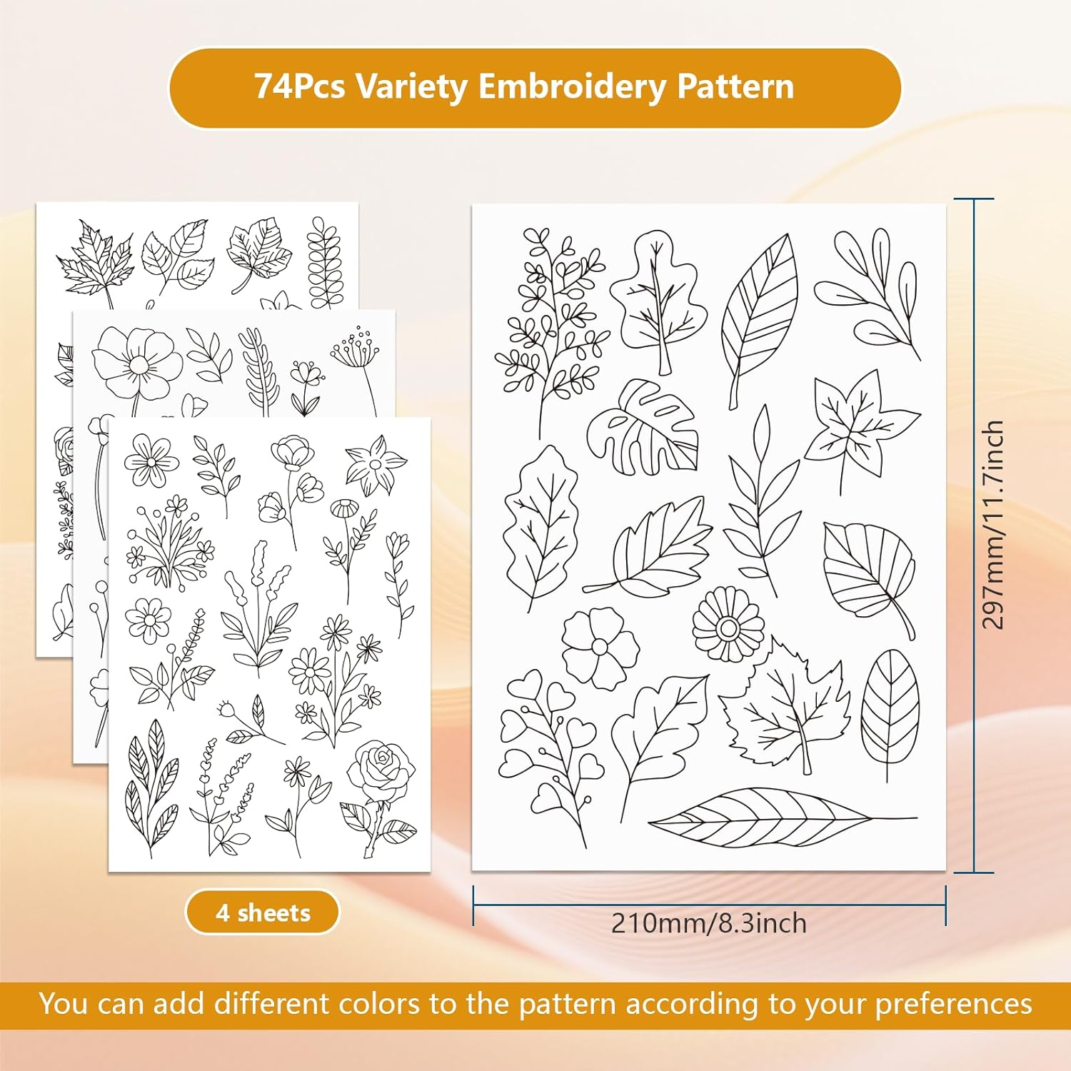 ورق نقل تطريز قابل للذوبان في  - مراجعة Embroidery Meaning وسعره