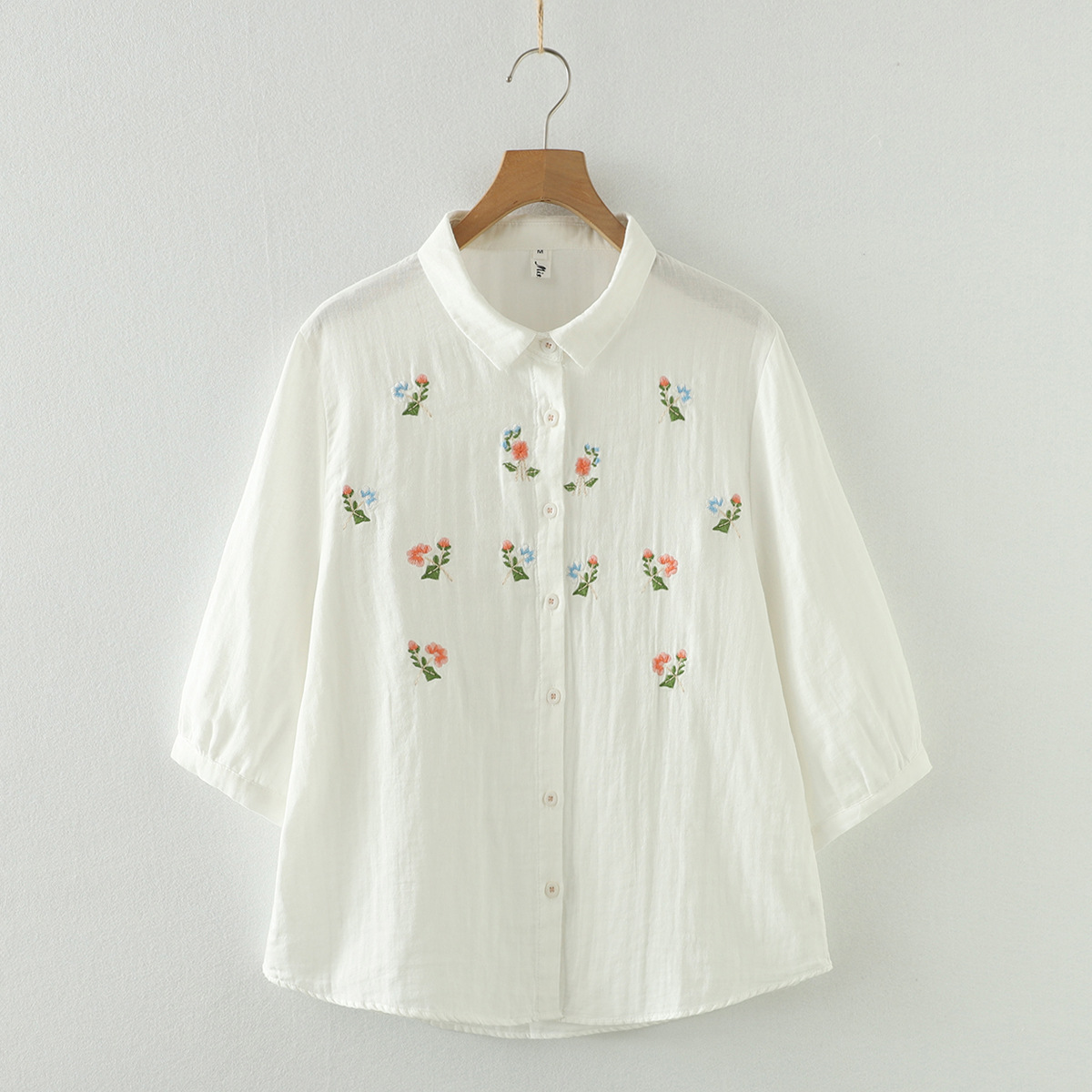 قميص صيفي جديد 2025 من غزل الق - مراجعة Embroidery Thread Yarn وسعره