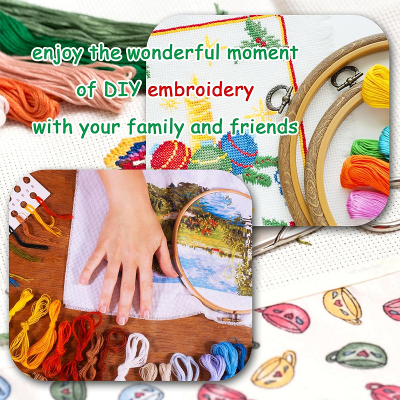 خيوط تطريز 12/24/36/50/100/200 - مراجعة Embroidery Meaning وسعره