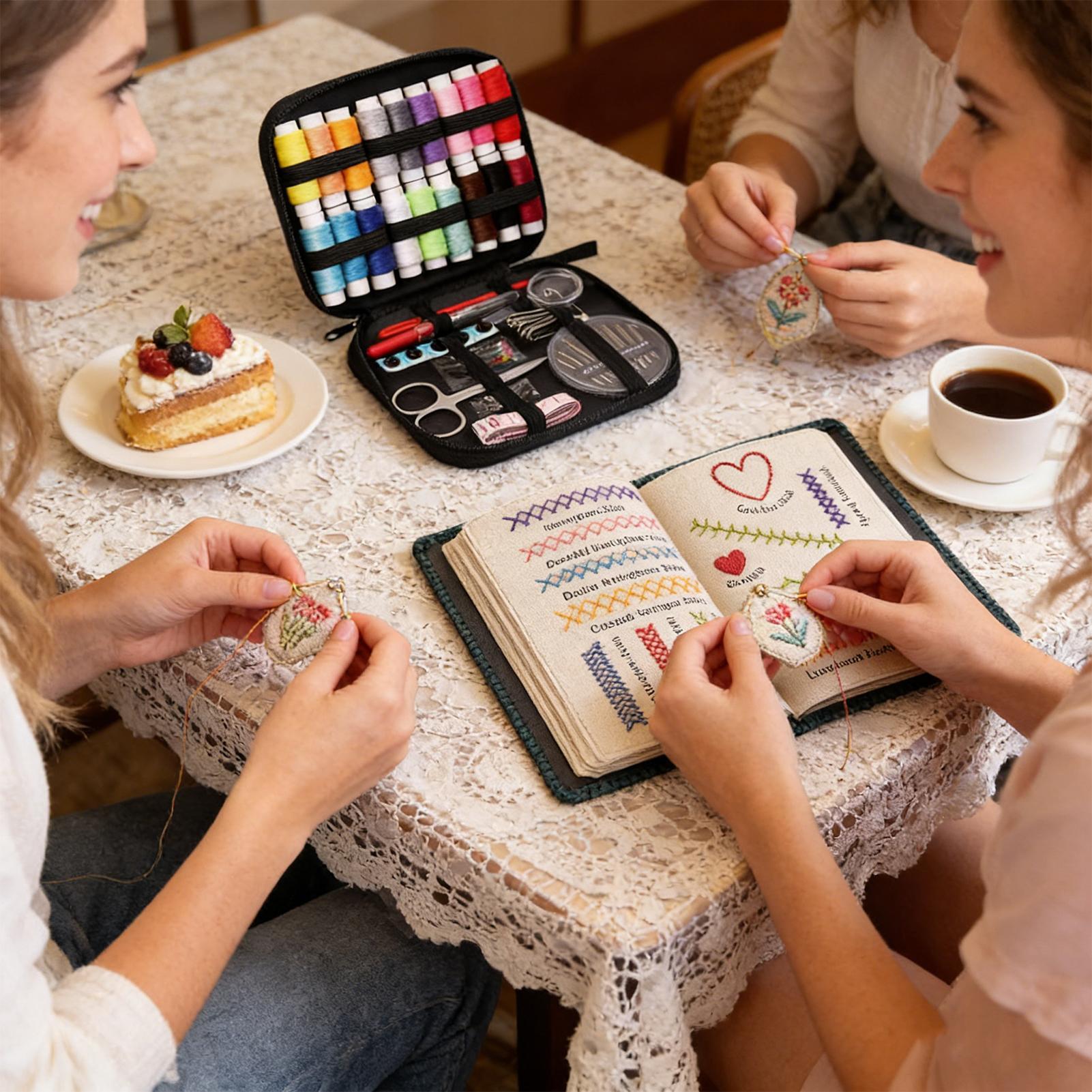 كتاب التطريز للمبتدئين 106 أنم - مراجعة Embroidery Meaning وسعره