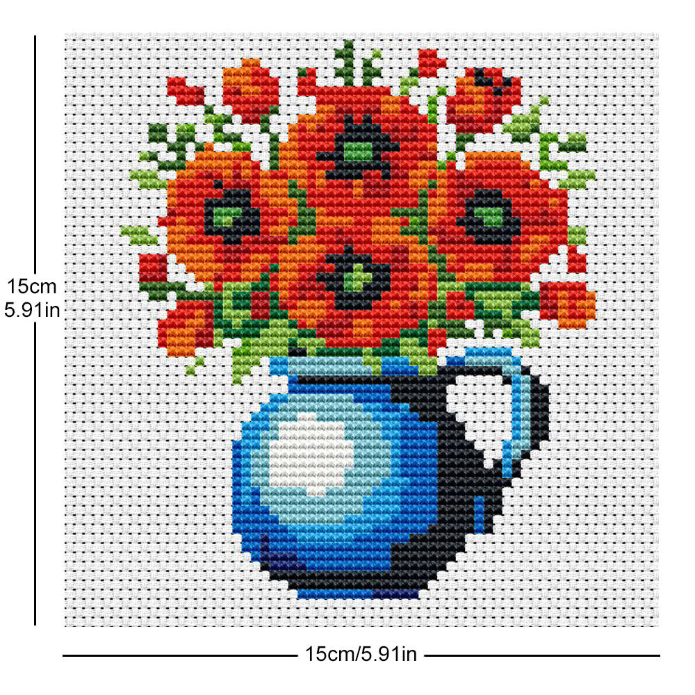 إيفرشاين 8 قطع قماش مطبوع بنمط - مراجعة Embroidery Meaning وسعره