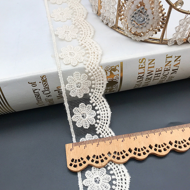 3 ياردة/مجموعة التطريز الأبيض  - مراجعة Embroidery Thread Yarn وسعره