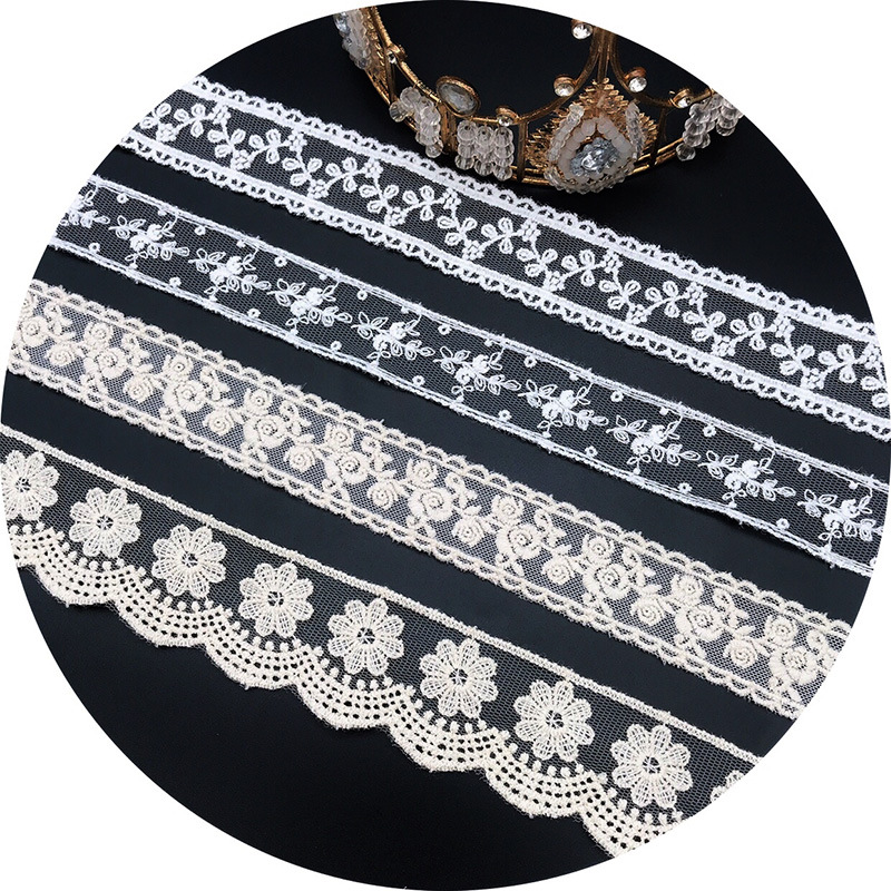 3 ياردة/مجموعة التطريز الأبيض  - مراجعة Embroidery Thread Yarn وسعره