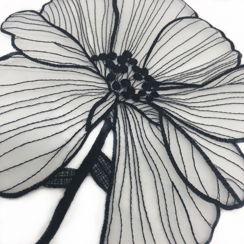 رقعة تطريز للملابس، زهرة مطرزة - مراجعة Embroidery On Black Shirt وسعره